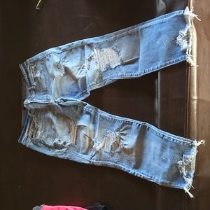 Judy BLUE boyfriend distressed